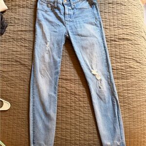 Madewell 9” high rise Skinny Jeans size 26